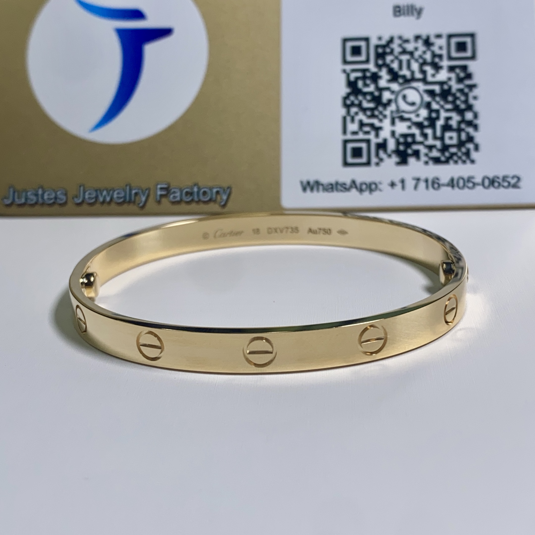 Fake cartier love bracelet real gold