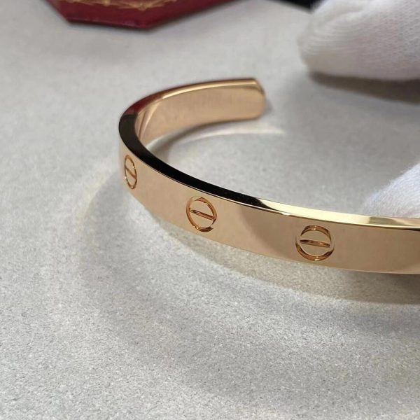 cartier love half bracelet dupe