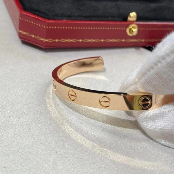 cheap cartier bracelet 18k gold open