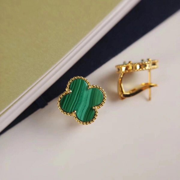 imitation van cleef arpels vintage alhambra earrings