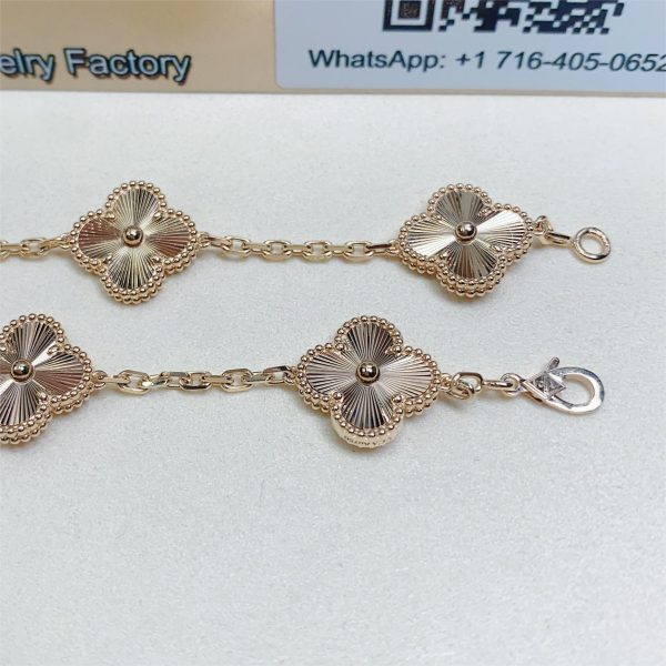 Vintage Alhambra bracelet, 5 motifs