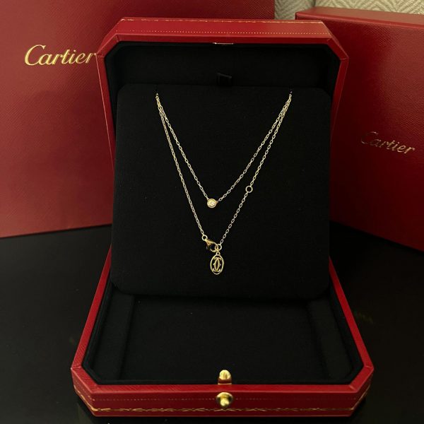 Replica Cartier d amour necklace large price