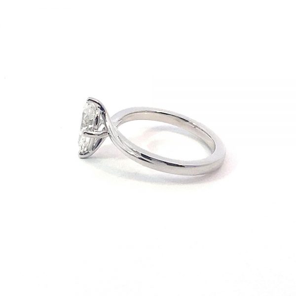 Pear Shaped Wedding Ring