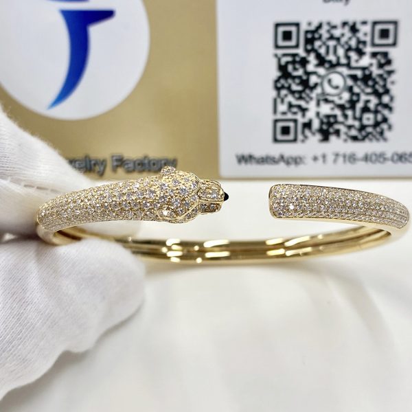 Replica Panthère de Cartier bracelet imitation cheap