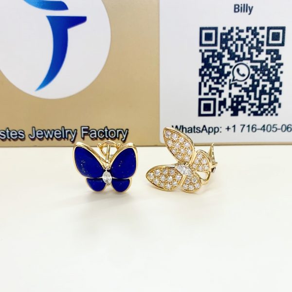 Replica Two Butterfly Earrings cheap